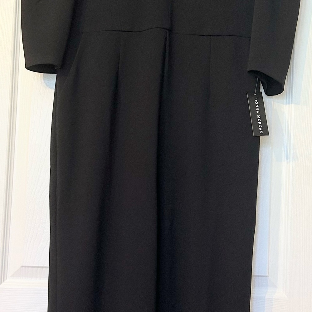 Donna Morgan Black Women's Jumpsuit with Pockets